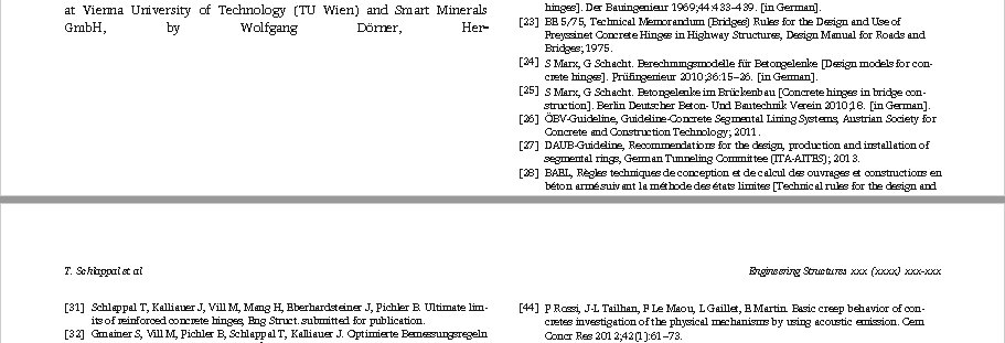 A list of citations runs off the page: citation 28 is cut off by the bottom of the page, citations 29 and 30 are not visible, and the next page begins with citation 31